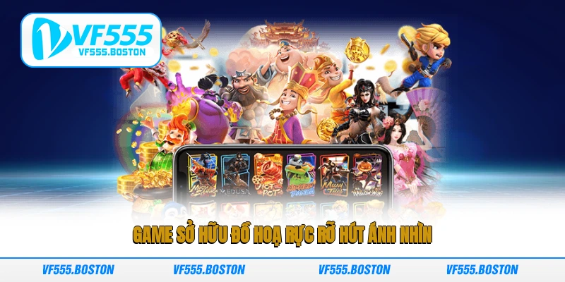 Game sở hữu đồ hoạ rực rỡ, hút ánh nhìn