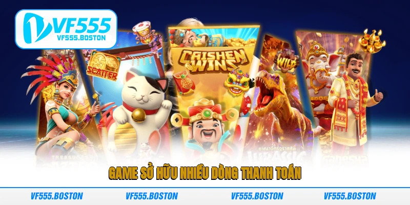 Game sở hữu nhiều dòng thanh toán